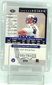 2000 Playoff Momentum Jajuan Seider #183 (2)