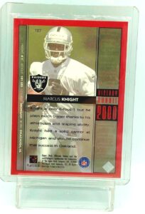 2000 Victory Marcus Knight RC #127 (2)