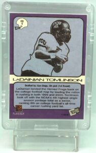 2001 Press Pass RC1 LaDainian Tomlinson (2)