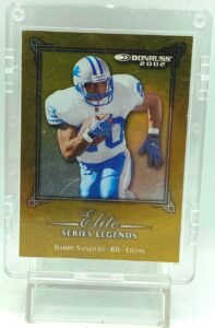 2002 Donruss Barry Sanders ES-17 (0)