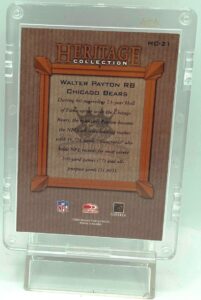 2002 Donruss Kings Walter Payton MC-21 (2)