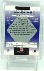 2002 Donruss Rated Roy Williams #297 (2)