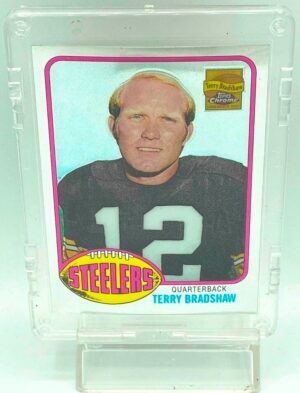 2002 Topps Chrome Reprt Terry Bradshaw #6(1)
