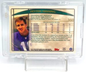 1998 Topps Draft Picks Peyton Manning (5)