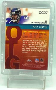 2002 Topps Own The Game Ray Lewis (2)