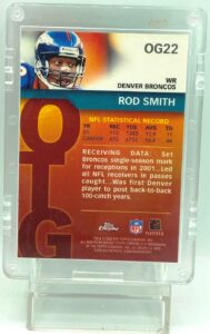 2002 Topps Own The Game Rod Smith (2)