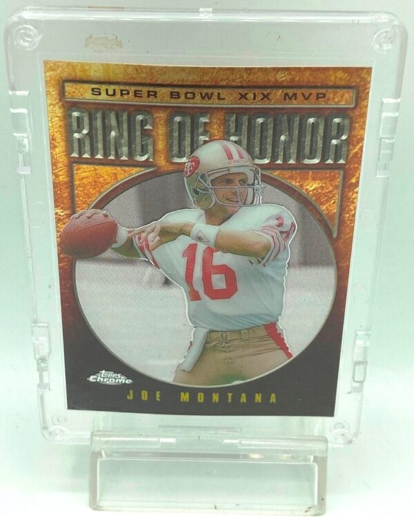 2002 Topps Ring Of Honor Joe Montana (1) 2002 Topps Ring Of Honor Joe Montana (1)