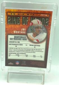 2002 Topps Ring Of Honor Joe Montana (2)