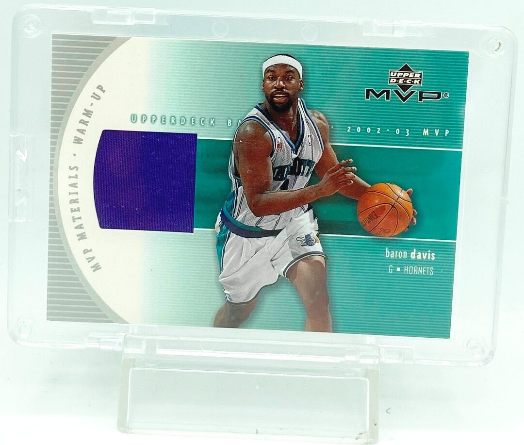 2002 UD MVP Baron Davis Warm-Up #BD-W (1)