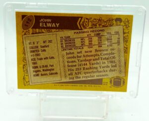 1986 Topps NFL John Elway Card #112 (2)