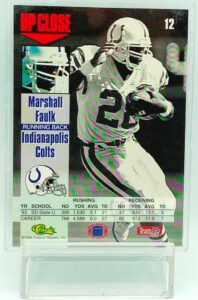 1994 Classic Images Marshall Faulk #12 (2)
