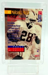1994 Topps SC Marshall Faulk Card #327 (2)