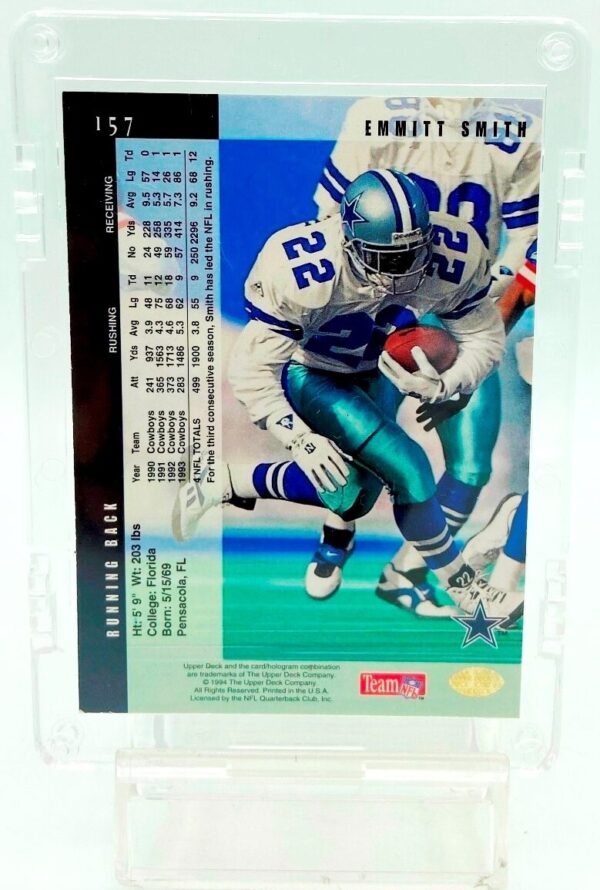 1994 UD (Stats-Error) Emmitt Smith #157 (3) 1994 UD (Stats-Error) Emmitt Smith #157 (3)