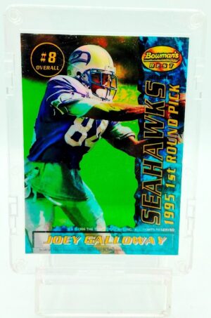 1995 Bowman Best Joey Galloway-Sam Adam RC-1