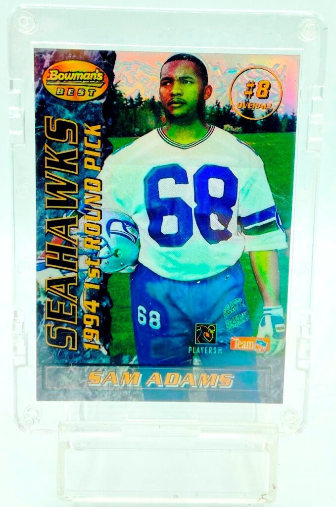 1995 Bowman Best Joey Galloway-Sam Adam RC-2