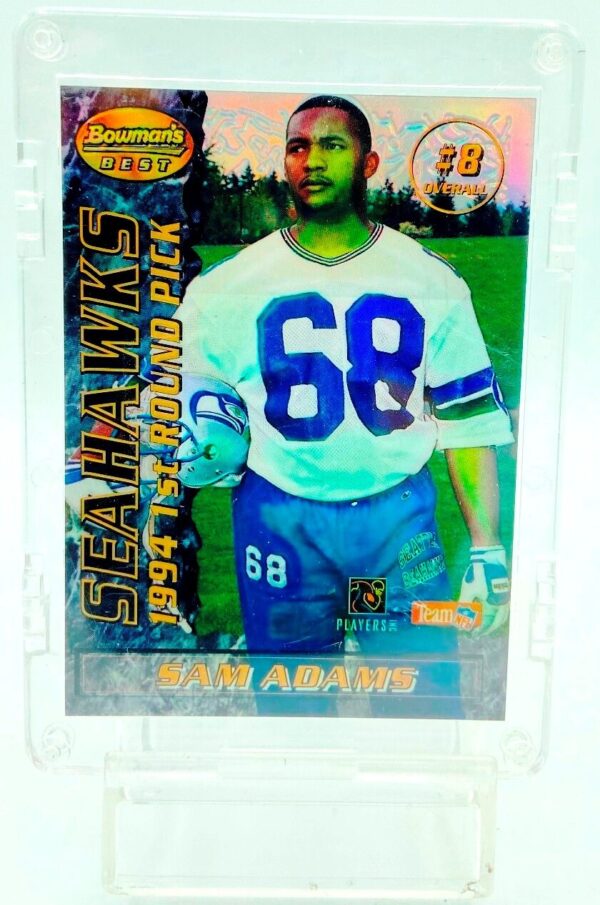 1995 Bowman Best Joey Galloway-Sam Adam RC-2