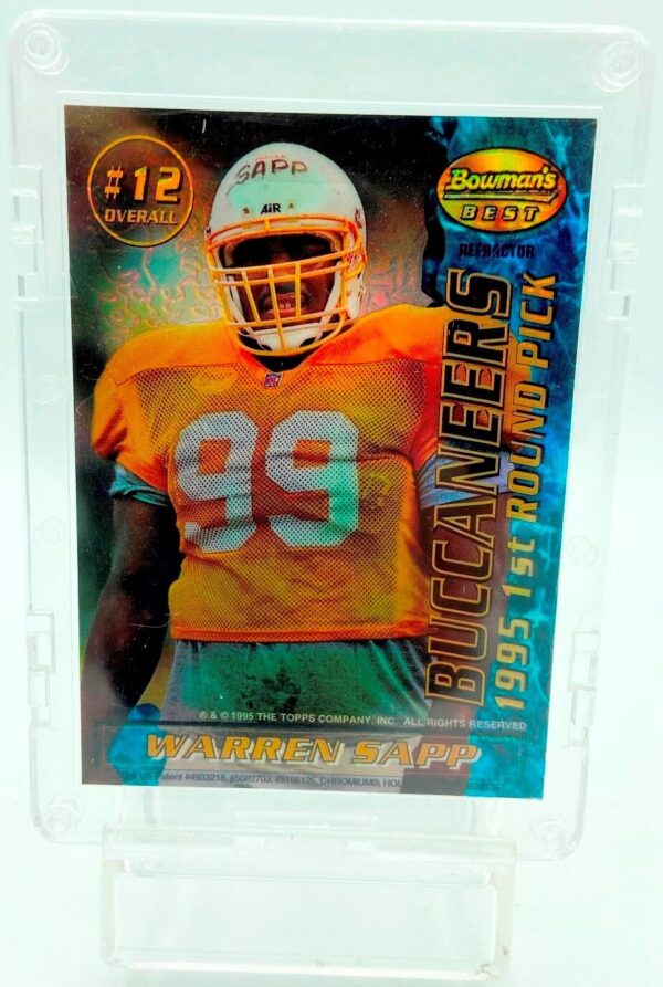 1995 Bowman Best Warren Sapp-Aaron Glenn (1) 1995 Bowman Best Warren Sapp-Aaron Glenn (1)