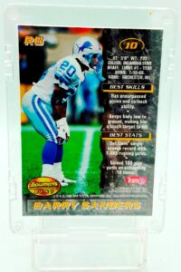 1995 Bowman's Barry Sanders Card #10 (2)