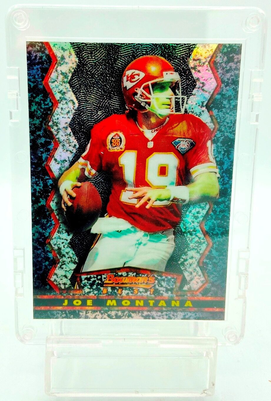 1995 Bowman's Joe Montana Card #17 (1)