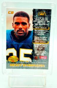 1995 Bowman's Mickey Washington Card #40 (2)