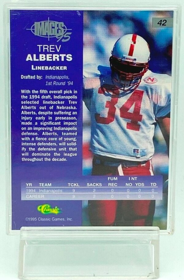 1995 Classic Images Trev Alberts #42 (2)