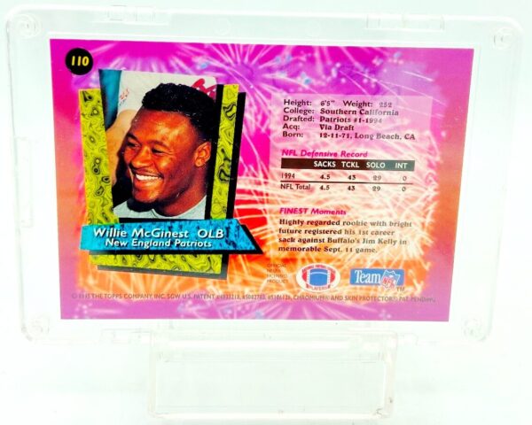 1995 Topps Derrick Brooks Rookie # (3)