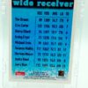 1995 Topps Refractor Andre Reed WR #8 (2)