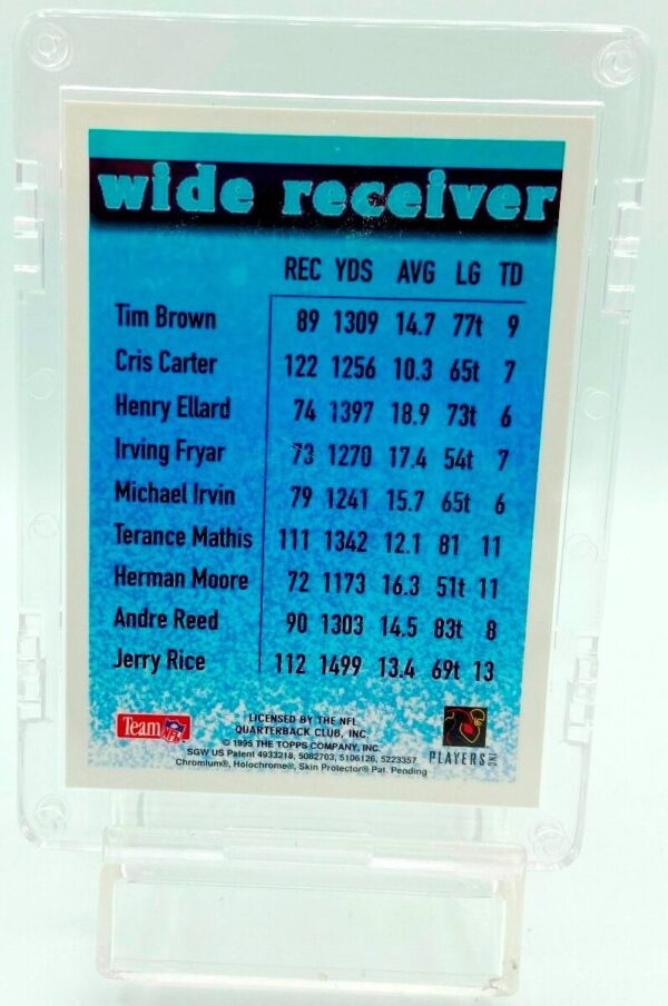 1995 Topps Refractor Andre Reed WR #8 (2)