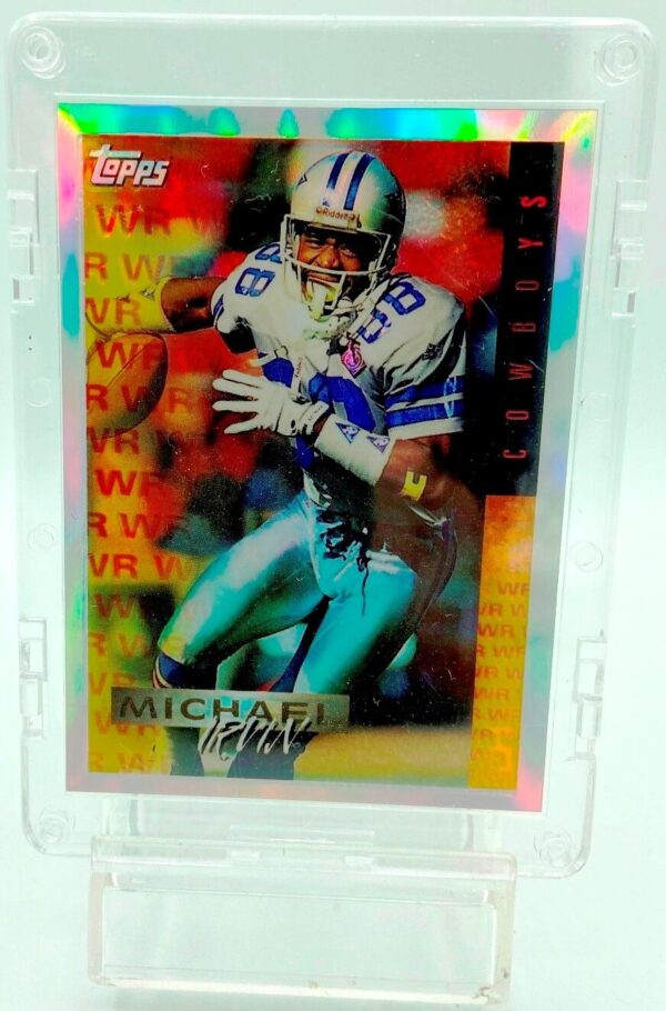 1995 Topps Refractor Michael Irvin WR #5 (1)