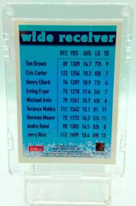 1995 Topps Refractor Michael Irvin WR #5 (2)