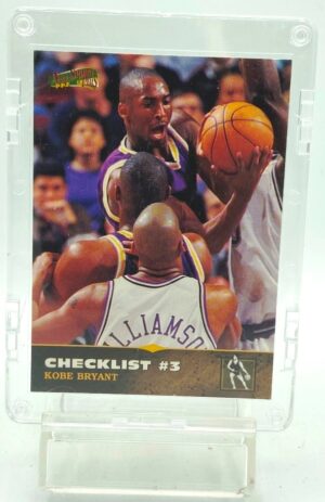 1996 PPE Kobe Bryant RC Checklist #3 (1) 1996 PPE Kobe Bryant RC Checklist #3 (1)