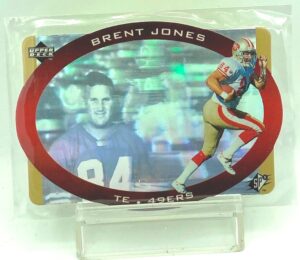 1996 SPx NFL Brent Jones #41 (1)