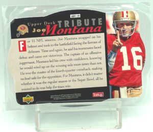1996 SPx NFL Joe Montana #UDT-19 (2)