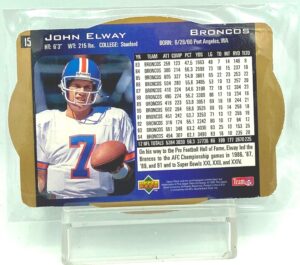 1996 SPx NFL John Elway #15 (2)