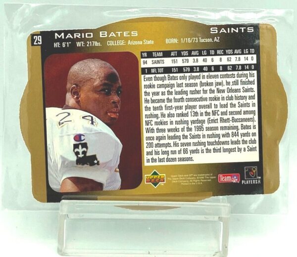 1996 SPx NFL Mario Bates #29 (2)