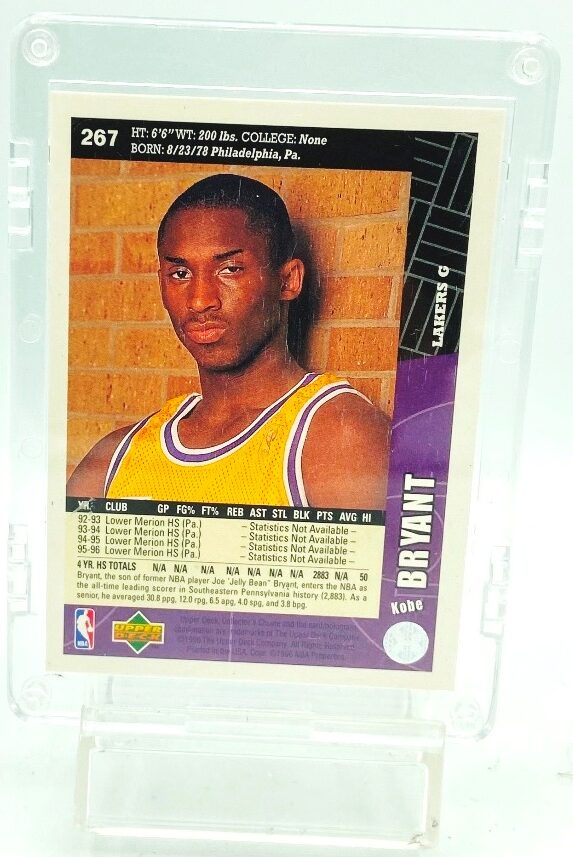 1996 Upper Deck Kobe Bryant RC #267 (2)