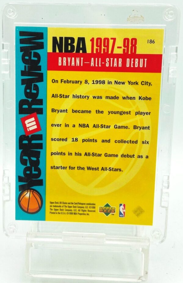1997-98 UD All Star Kobe Bryant #186 (2)