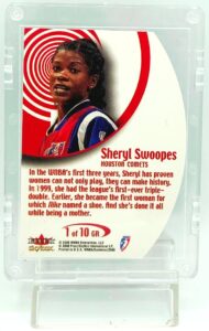 2000 Fleer WNBA Sheryl Swoopes #1 (2)