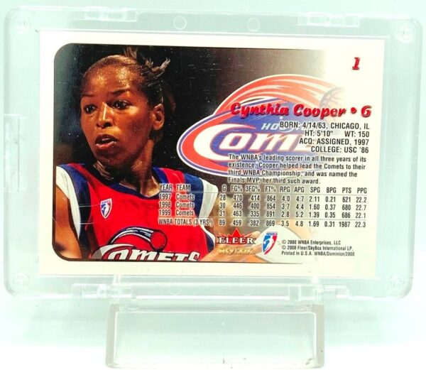 2000 Fleer WNBA Sheryl Swoopes #1 (3) 2000 Fleer WNBA Sheryl Swoopes #1 (3)