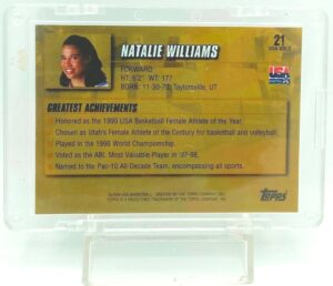 2000 Topps USA Gold Natalie Williams #21 (2)
