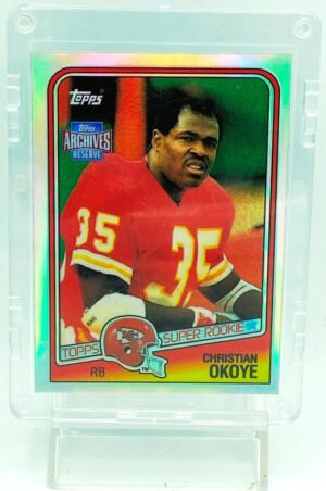 2001 Topps Christian Okoye #363 (1)