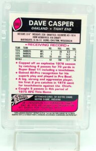 2001 Topps Dave Casper #380 (2)