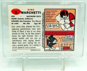 2001 Topps Gino Marchetti #5 (2)