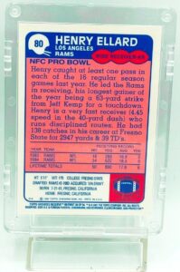 2001 Topps Henry Ellard #80 (2)