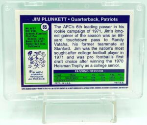2001 Topps Jim Plunkett #65 (2)