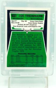 2001 Topps Joe Theismann #416 (2)