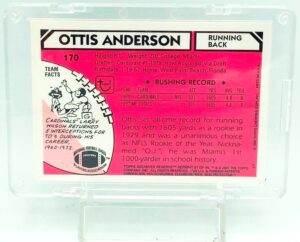 2001 Topps Ottis Anderson RC #170 (2)