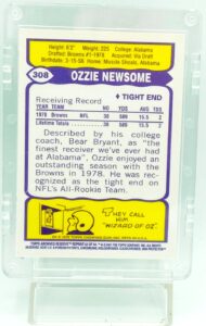 2001 Topps Ozzie Newsome Brown #308 (2)
