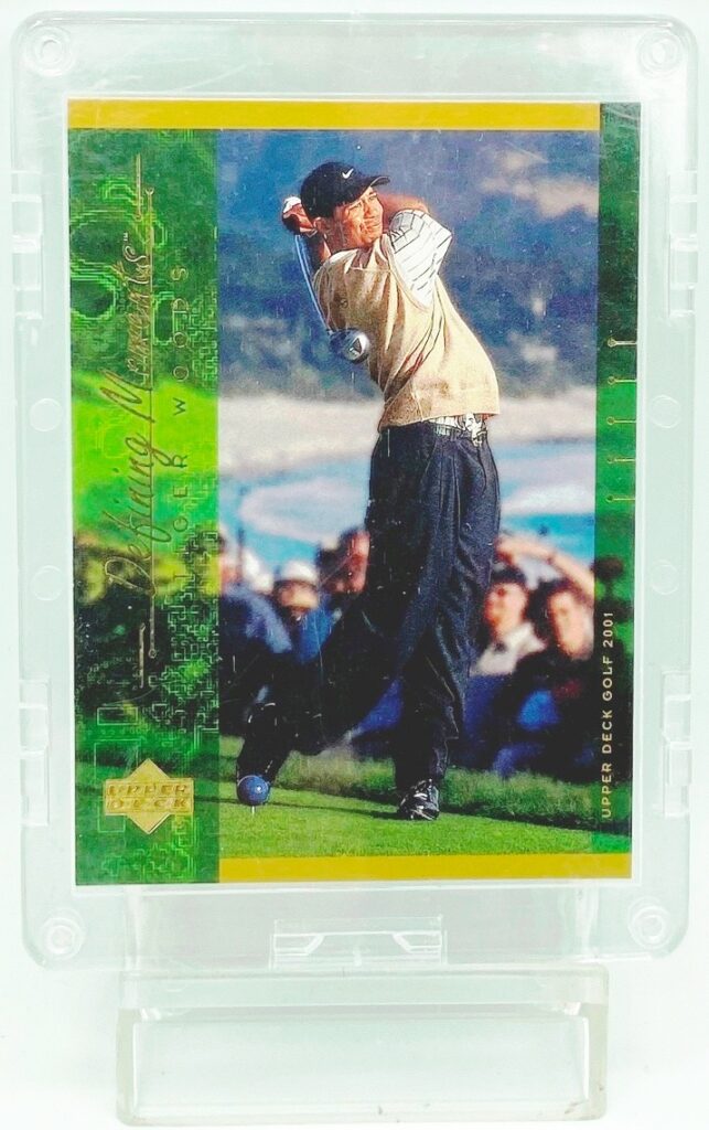 2001 UD Defining Moments Tiger Woods NNO (3)