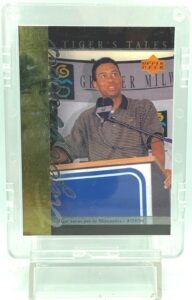 2001 UD Premiere Tiger Woods #TT12 (1)